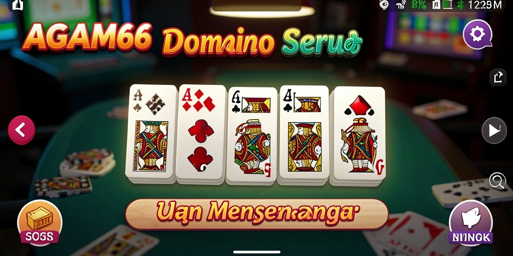 Tampilan gameplay AGAM66 yang seru dan mendebarkan.