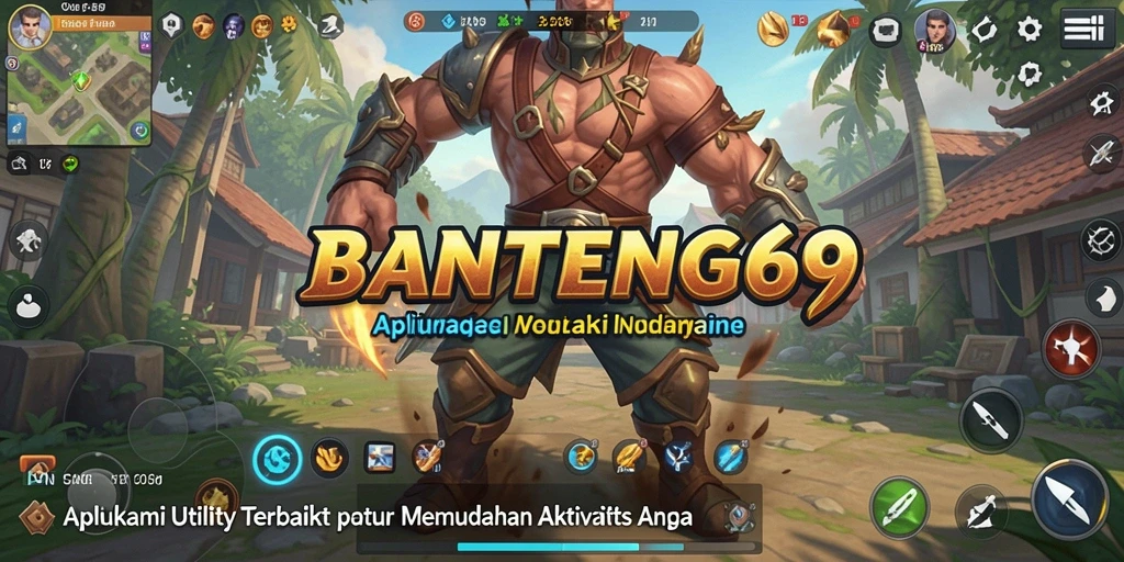 Tampilan antarmuka BANTENG69 yang sederhana dan efektif.