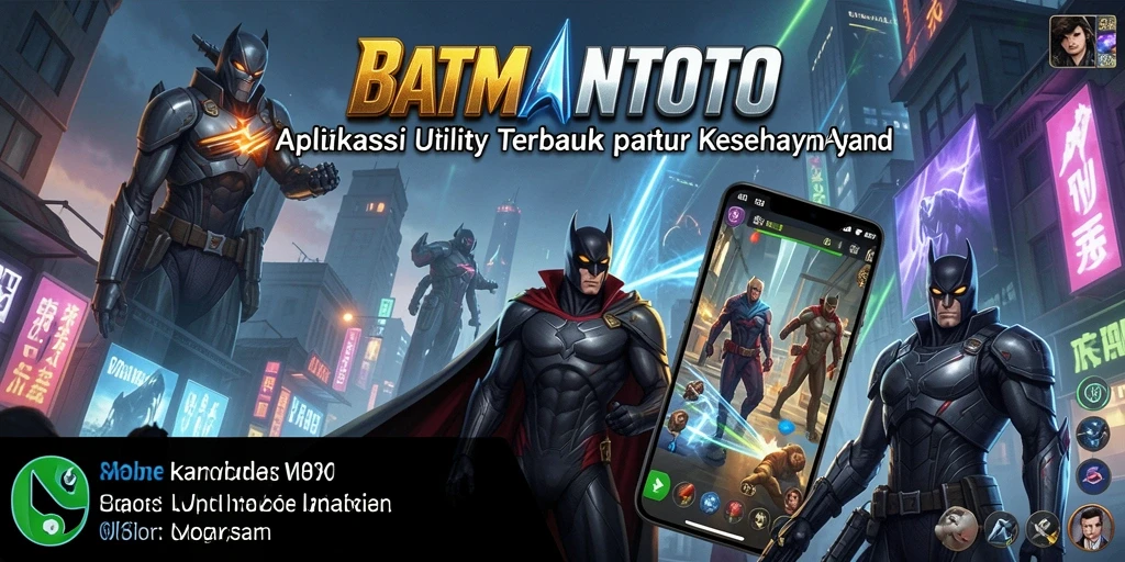 Tangkapan layar utama BATMANTOTO menampilkan antarmuka pengguna yang bersih dan terorganisir.