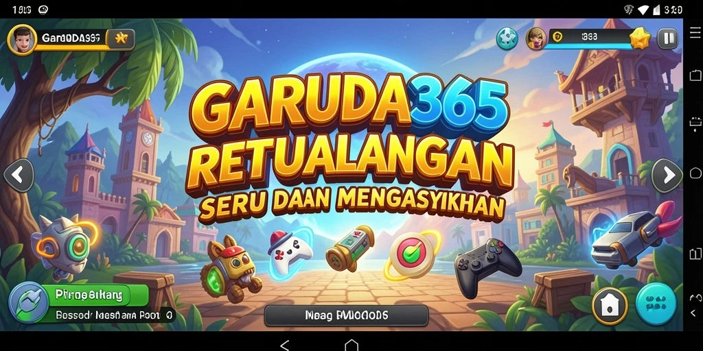 Screenshot yang menunjukkan keseruan gameplay GARUDA365 di level yang berbeda.