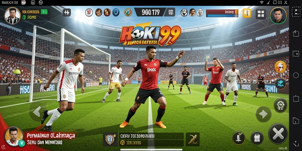 Tampilan permainan HOKI99 yang dinamis dan menarik.