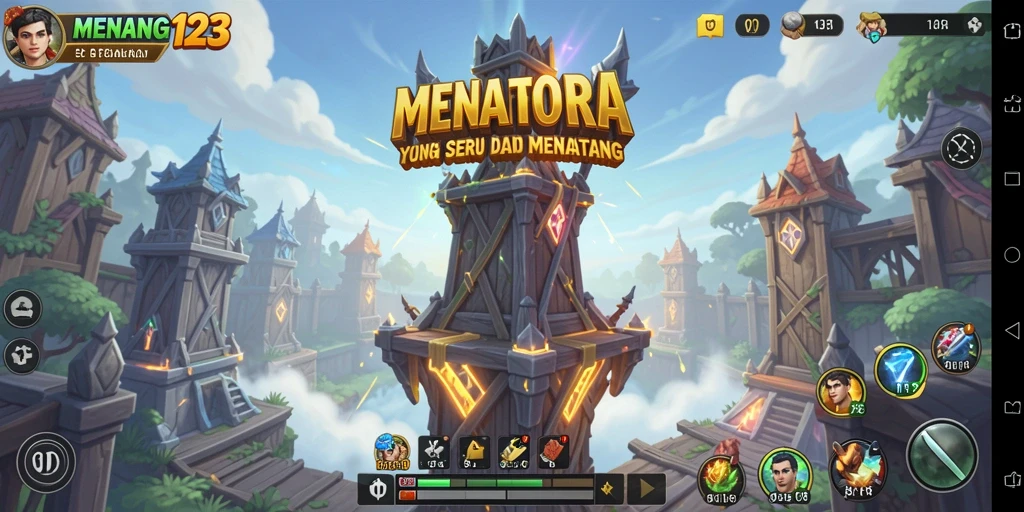 Gambaran gameplay menarik dari MENANG123 dalam kategori Tower Defense.