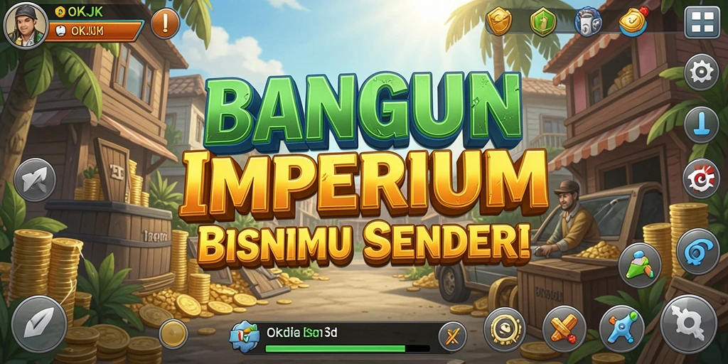 Tangkap momen seru dari gameplay Tycoon OKJK.