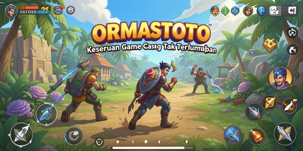 Tampilan menarik gameplay ORMASTOTO yang menghibur.