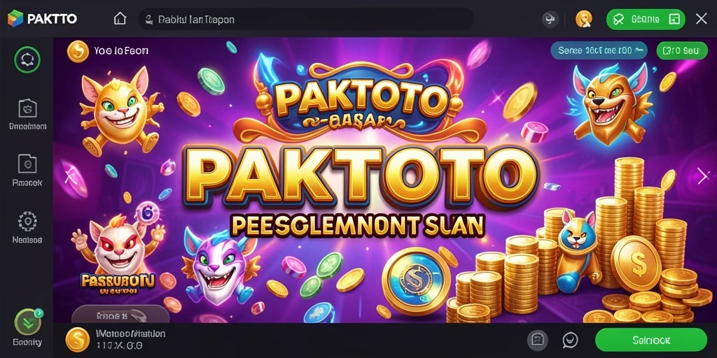 Tampilan gameplay Slot yang seru di PAKTOTO.