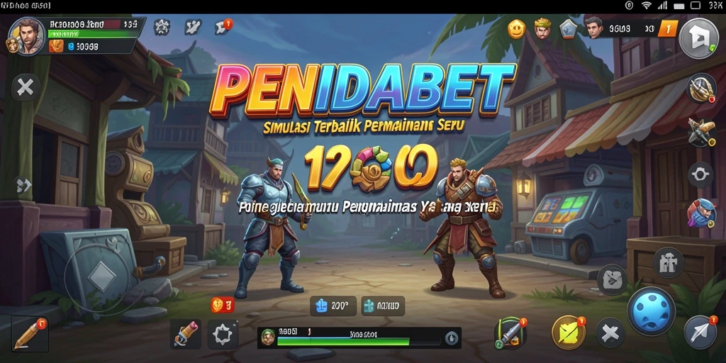 Tampilan gameplay PENIDABET yang menarik dengan grafis yang memukau.