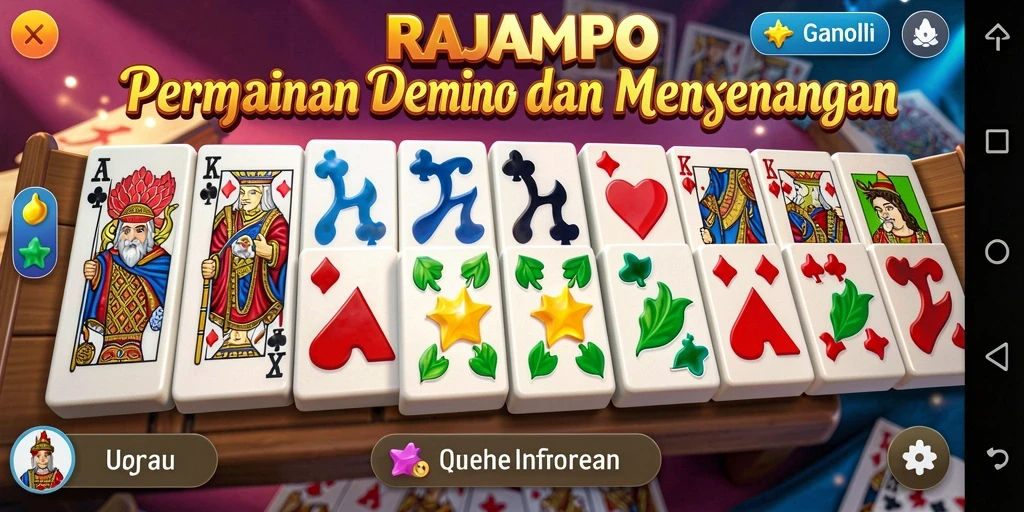 Tampilan gameplay RAJAMPO yang menarik dan interaktif.