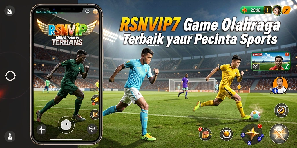 Tampilan gameplay RSNVIP7 dengan aksi olahraga yang mendebarkan.