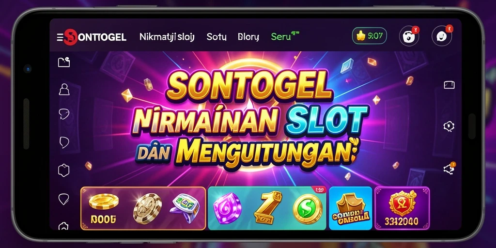 Tampilan menarik dari gameplay Slot SONTOGEL