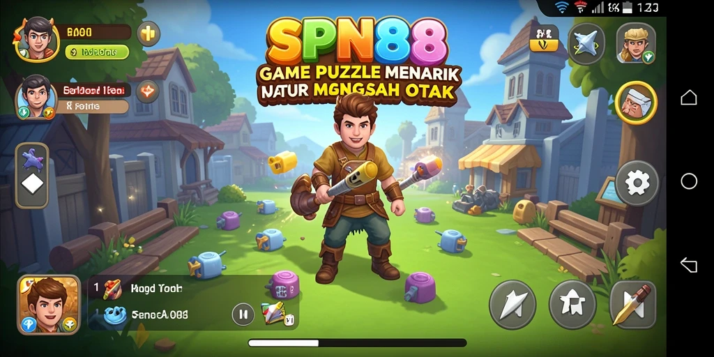 Tampilan menarik dari gameplay SPN88 yang menantang.